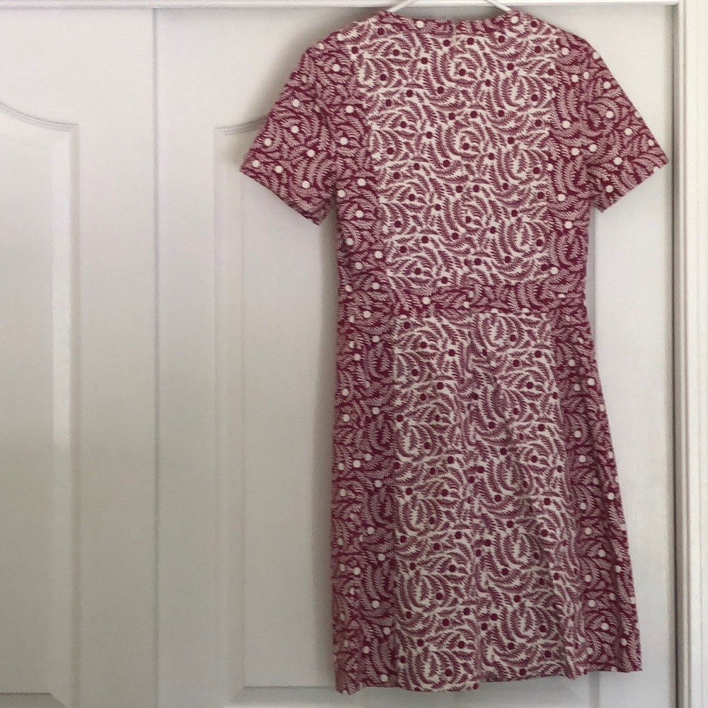 SOLD!!! Boden Floral Print Shift Dress Size 4R - Picture 5 of 6